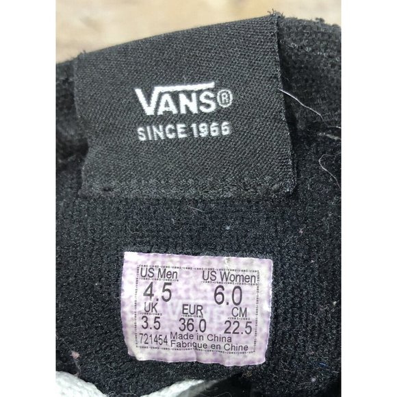 Vans Sk8-Hi Disruptive Shoes Womens Size 6 Athletic Canvas Skateboarding Lace Up - Picture 8 of 12